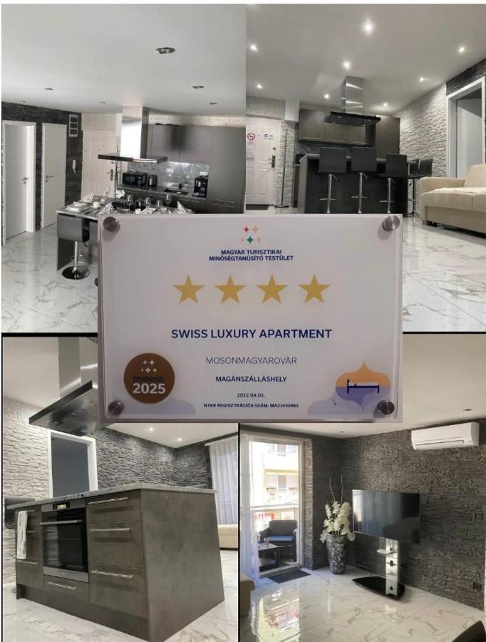 Mosonmagyaróvár Swiss Luxury Apartment מראה חיצוני תמונה